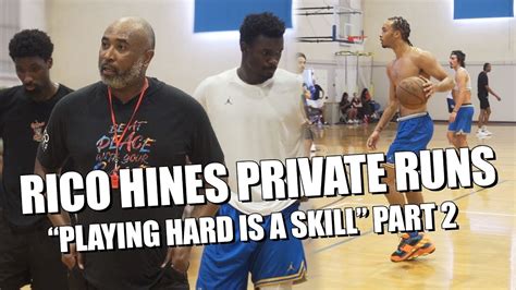 Rico hines private runs cost  With two videos on his